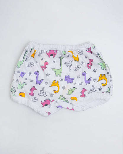 Bodycare Mint & Multicolor Briefs-Printed-Cotton-Pack of 3-For Infants