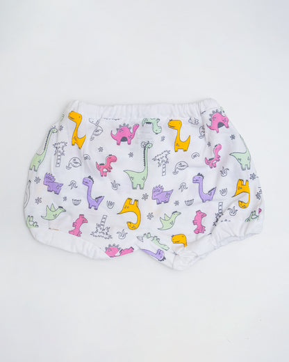 Bodycare Mint & Multicolor Briefs-Printed-Cotton-Pack of 3-For Infants