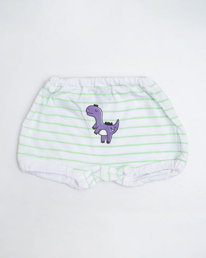 Bodycare Mint & Multicolor Briefs-Printed-Cotton-Pack of 3-For Infants