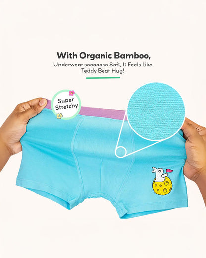 Superbottoms Light Blue & Yellow Briefs-Twinkle Tooshies & Autumn Charm-Pack of 2-For Infants