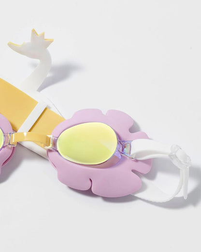 SUNNYLiFE Kids Swim Goggles-Princess Swan-Multicolor