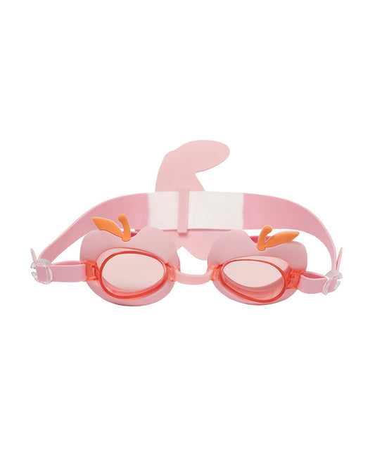 SUNNYLiFE Kids Swim Goggles-Cotton Candy-Cherry