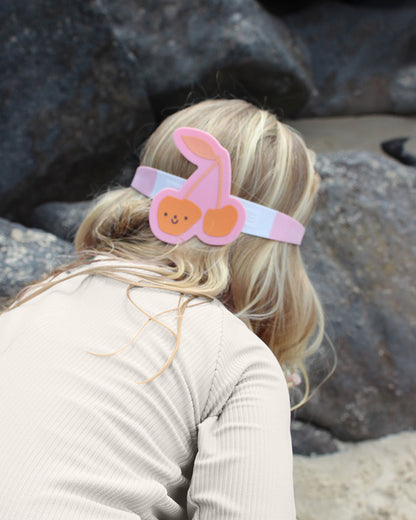 SUNNYLiFE Kids Swim Goggles-Cotton Candy-Cherry