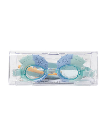 SUNNYLiFE Kids Swim Goggles-Fish-Aqua