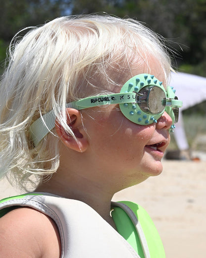 SUNNYLiFE Kids Swim Goggles-Turtle-Aqua