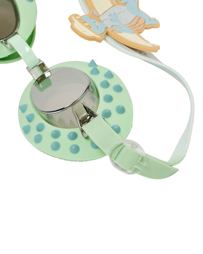 SUNNYLiFE Kids Swim Goggles-Turtle-Aqua