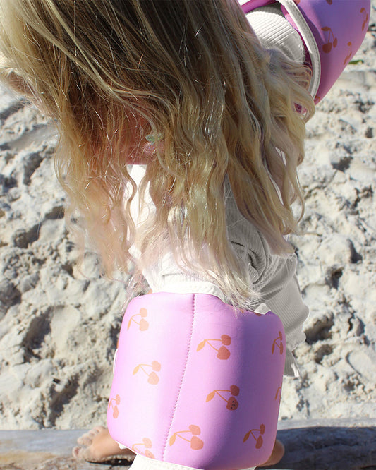 SUNNYLiFE Kids Arm Bands-Neoprene-Cotton Candy-Cherry