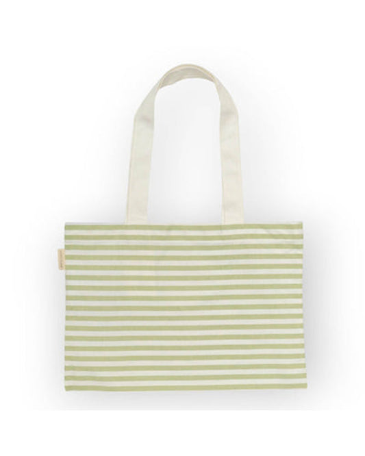 SUNNYLiFE Beach Bag-Canvas-Printed-Sage