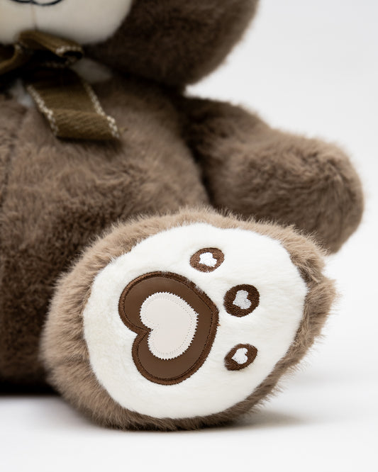 Just Bear Brown Hearty Paws Plush Soft Toy-Improves Motor Skills-36M+