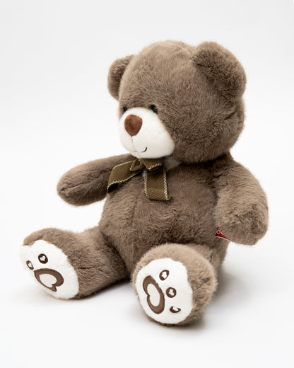 Just Bear Brown Hearty Paws Plush Soft Toy-Improves Motor Skills-36M+