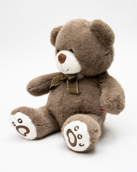 Just Bear Brown Hearty Paws Plush Soft Toy-Improves Motor Skills-36M+