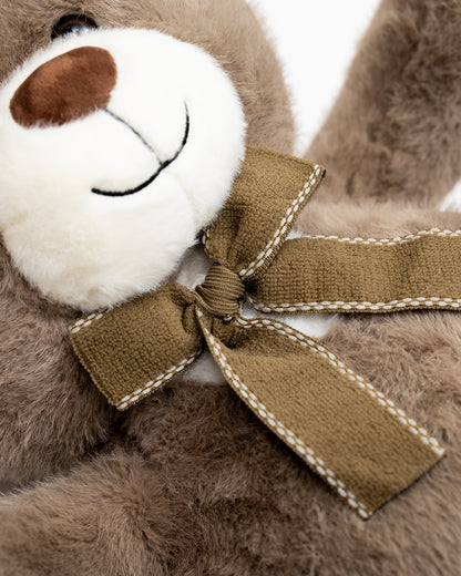 Just Bear Brown Hearty Paws Plush Soft Toy-Improves Motor Skills-36M+