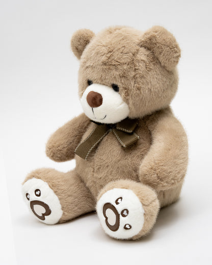 Just Bear Beige Hearty Paws Plush Soft Toy-Improves Motor Skills-36M+