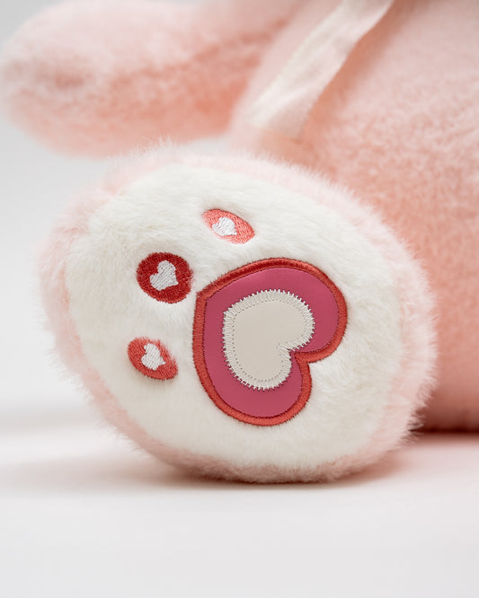 Just Bear Peach Hearty Paws Plush Soft Toy-Improves Motor Skills-36M+