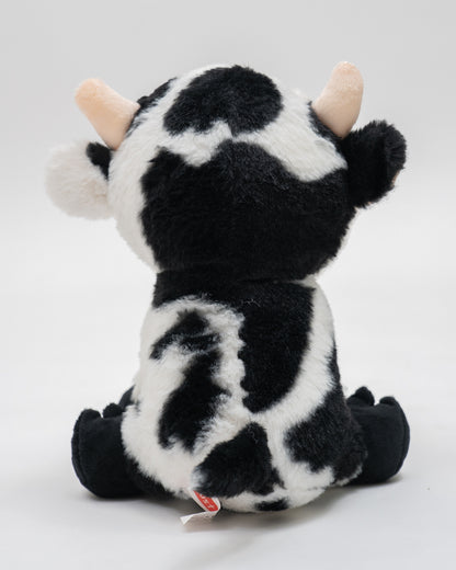 Just Bear Black & White Plush Soft Toy-Improves Motor Skills-36M+