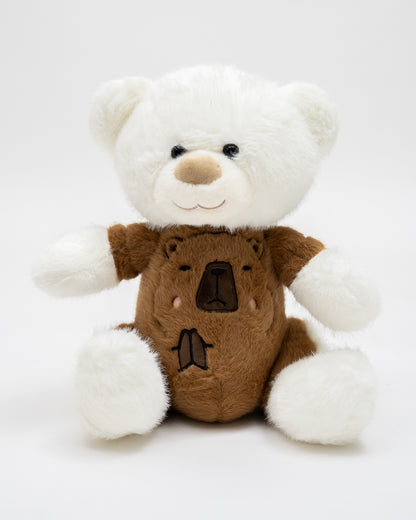 Just Bear Cocoa Plush Soft Toy-Ultra Soft & Huggable Bear-36M+