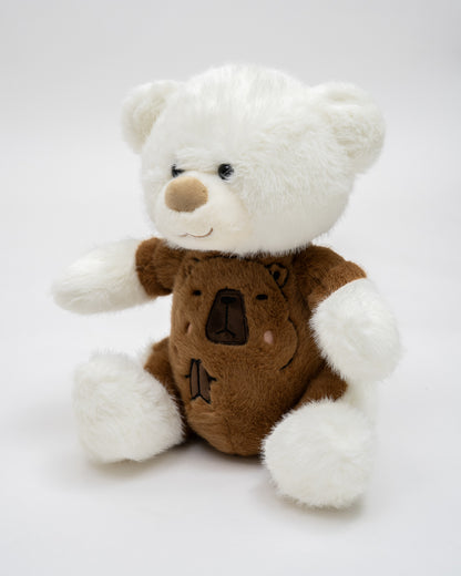 Just Bear Cocoa Plush Soft Toy-Ultra Soft & Huggable Bear-36M+