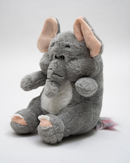 Just Bear Minitrunk Elephant Plush Soft Toy-Improves Motor Skills-36M+