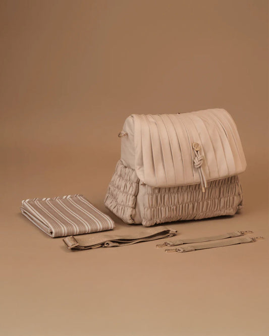 Baby Jalebi Dune Diaper Bag-Backpack-Polyester-Silver Moon-with Stroller Straps