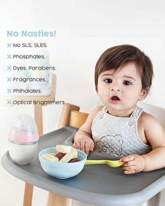 Windmill Baby Natural Bottle And Dish Wash-Infant Safe, USDA Certified-Refill Pack