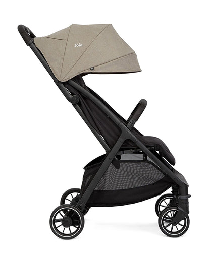 Joie Pact Pro Cabin Friendly Stroller-One Hand Fold-Flat Reclining Seat-Travel System Compatible-2 Years Warranty-Pram for 0 to 4Y (Upto 22 Kg)-Twig