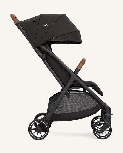 Joie Pact Pro Lightweight Stroller & i-Snug 2 Car Seat Travel System-Stroller Features (One Hand Fold, Upto Upto 22 Kg)-Car Seat Features (Adjustable Headrest, Upto 13 Kg)-Shale