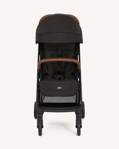 Joie Pact Pro Lightweight Stroller & i-Snug 2 Car Seat Travel System-Stroller Features (One Hand Fold, Upto Upto 22 Kg)-Car Seat Features (Adjustable Headrest, Upto 13 Kg)-Shale