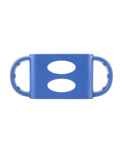 Dr. Brown's 100% Silicone Handles-BPA Free-Blue-4M+