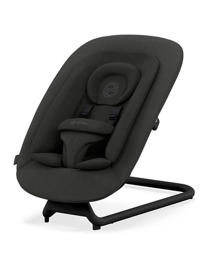 Cybex Lemo Baby Bouncer-Reclinable Seat-5 Point Harness-2 Years Warranty-For 0 to 3Y (Upto 15 Kg)-Stunning Black