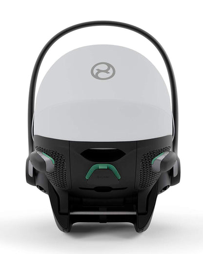 Cybex Cloud G i-Size Baby Car Seat-Rear Facing-Aircraft Certified-Near Flat Reclining Seat-14 Positions Adjustable Headrest-For 0 to 2Y (Upto 13 Kg)-Fog Grey