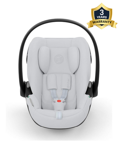 Cybex Cloud G i-Size Baby Car Seat-Rear Facing-Aircraft Certified-Near Flat Reclining Seat-14 Positions Adjustable Headrest-For 0 to 2Y (Upto 13 Kg)-Fog Grey