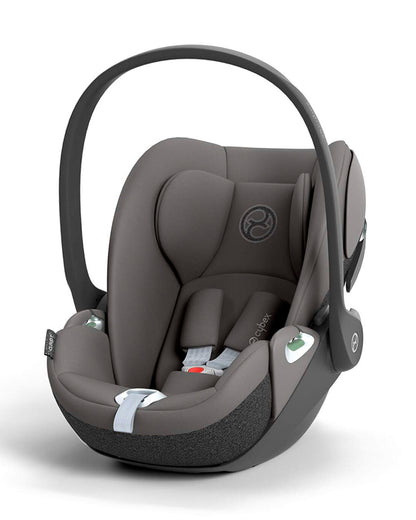 Cybex Cloud T i-Size Baby Car Seat-Rear Facing-With Mesh Window On Canopy-Near Flat Reclining Seat-12 Positions Adjustable Headrest-For 0 to 2Y (Upto 13 Kg)-Mirage Grey