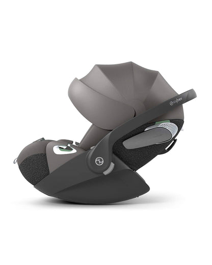 Cybex Cloud T i-Size Baby Car Seat-Rear Facing-With Mesh Window On Canopy-Near Flat Reclining Seat-12 Positions Adjustable Headrest-For 0 to 2Y (Upto 13 Kg)-Mirage Grey
