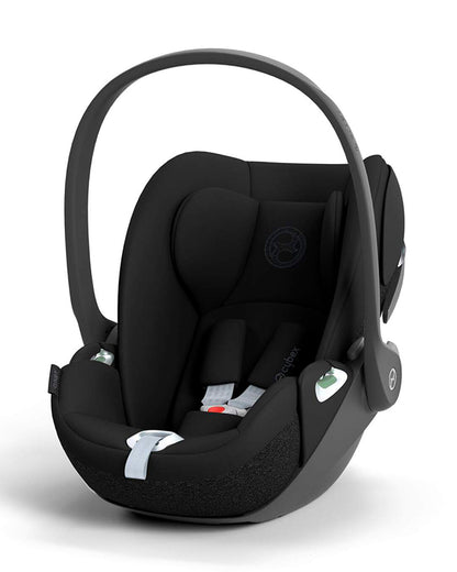Cybex Cloud T i-Size Baby Car Seat-Rear Facing-With Mesh Window On Canopy-Near Flat Reclining Seat-12 Positions Adjustable Headrest-For 0 to 2Y (Upto 13 Kg)-Sepia Black