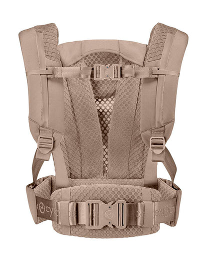 Cybex Coya Baby Carrier-With 3 Carry Positions-Foldable Into Trendy Crossbody Bag-3D Mesh Fabric-UPF 50+ Sun Hood-Waist Belt With Zip Pocket-For 0 to 3Y (3.2 to 15Kg)-Cozy Beige