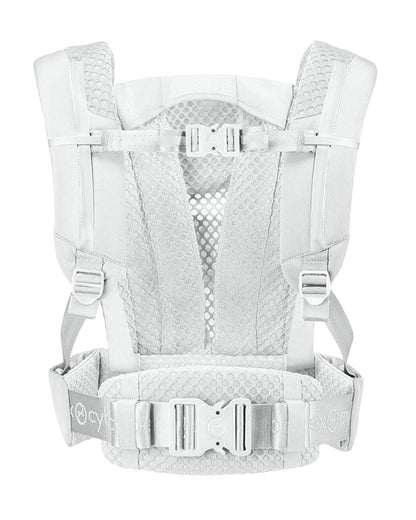Cybex Coya Urban Mobility Baby Carrier-With 3 Carry Positions-Foldable Into Trendy Crossbody Bag-3D Mesh Fabric-UPF 50+ Sun Hood-Zip Pocket Integrated Into The Waist Belt-For 0 to 3Y (3.2 to 15Kg)-White