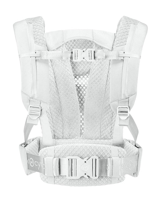 Cybex Coya Urban Mobility Baby Carrier-With 3 Carry Positions-Foldable Into Trendy Crossbody Bag-3D Mesh Fabric-UPF 50+ Sun Hood-Zip Pocket Integrated Into The Waist Belt-For 0 to 3Y (3.2 to 15Kg)-White