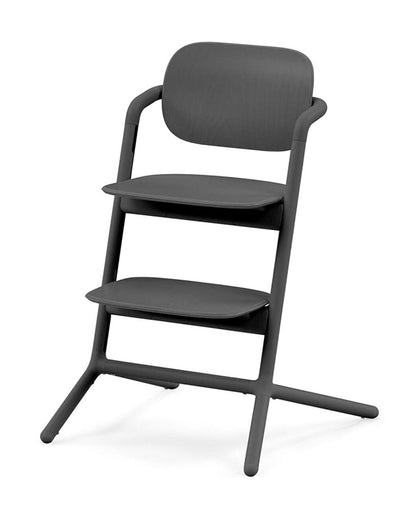 Cybex Lemo 3 in 1 High Chair-With Harness, Baby Set & Tray-2 Years Warranty-For 6M to 99Y (Upto 120 Kg)-Stunning Black