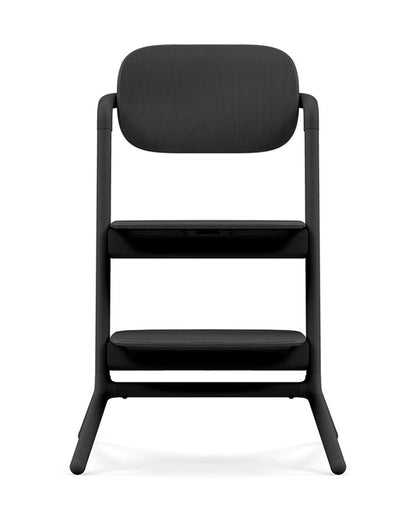 Cybex Lemo 3 in 1 High Chair-With Baby Set & Tray-Individual Height & Depth Adjustment of Seat & Footrest-Anti Tip Rear Wheels for Easy Movement-2 Years Warranty-For 6M to 99Y (Upto 120 Kg)-Stunning Black