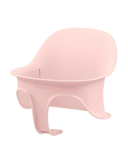 Cybex Lemo 4 in 1 High Chair-With Bouncer Seat, Baby Set & Tray-Individual Height & Depth Adjustment of Seat & Footrest-Anti Tip Rear Wheels for Easy Movement-2 Years Warranty-For 0 to 99Y (Upto 120 Kg)-Pearl Pink