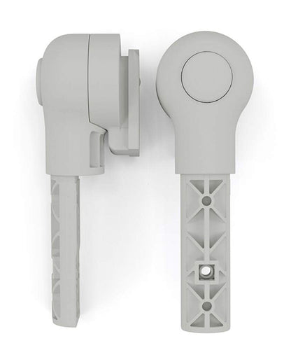 Cybex Lemo Adapter Set-To Connect Lemo Bouncer Nest on High Chair Frame-Includes Bouncer Adapters & Leg Extensions-Light Grey