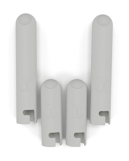 Cybex Lemo Adapter Set-To Connect Lemo Bouncer Nest on High Chair Frame-Includes Bouncer Adapters & Leg Extensions-Light Grey