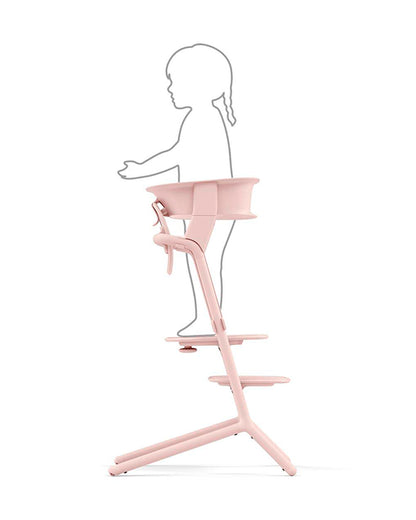 Cybex Lemo Training Tower-Easily Clips On To Lemo Chair-One Hand Installation-No Tools Required-2 Years Warranty-For 1 to 5Y (Upto 25 Kg)-Pearl Pink