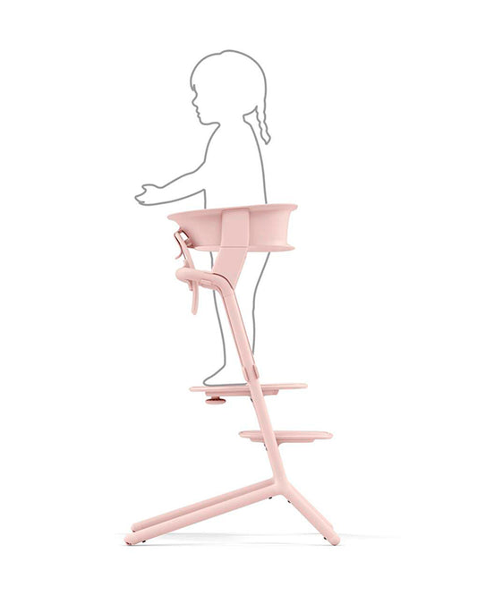 Cybex Lemo Training Tower-Easily Clips On To Lemo Chair-One Hand Installation-No Tools Required-2 Years Warranty-For 1 to 5Y (Upto 25 Kg)-Pearl Pink