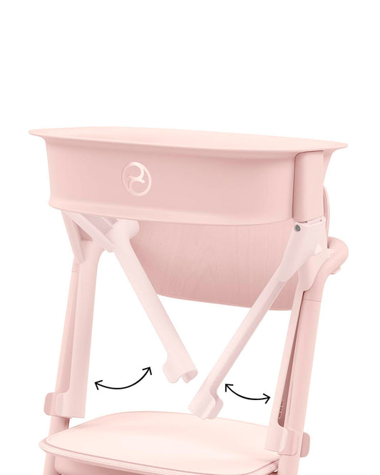 Cybex Lemo Training Tower-Easily Clips On To Lemo Chair-One Hand Installation-No Tools Required-2 Years Warranty-For 1 to 5Y (Upto 25 Kg)-Pearl Pink