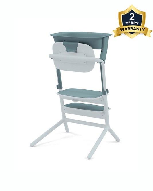 Cybex Lemo Training Tower-Easily Clips On To Lemo Chair-One Hand Installation-No Tools Required-2 Years Warranty-For 1 to 5Y (Upto 25 Kg)-Stone Blue