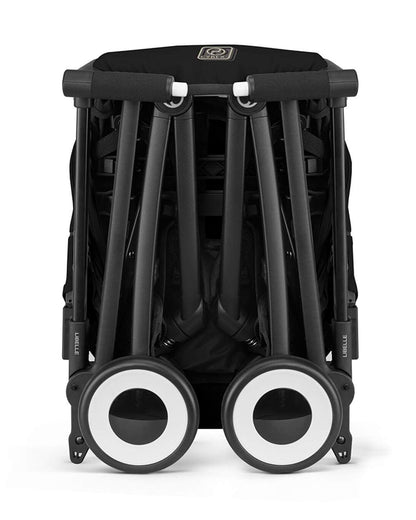 Cybex Libelle Cabin Friendly Stroller-Near Flat Reclining Seat-Car Seat Compatible-2 Years Warranty-For 6M to 4Y (Upto 22 Kg)-Black Frame & Magic Black Seat