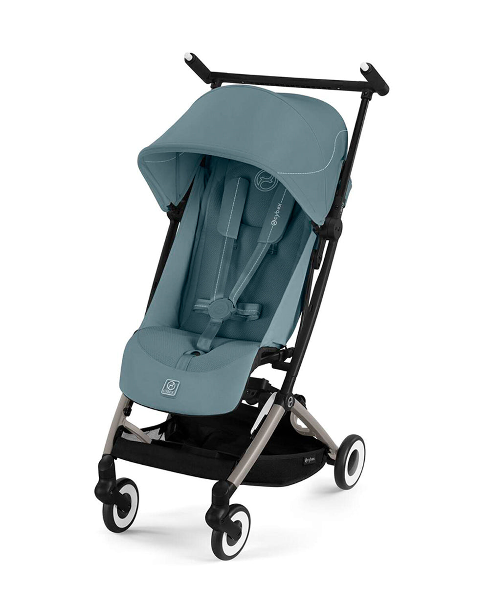 Taupe Frame & Stormy Blue Seat