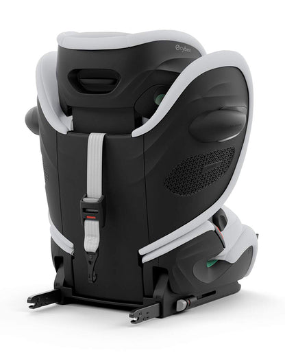 Cybex Pallas G2 Baby Car Seat-Forward Facing-With Airbag Style Impact Shield-Reduces the Risk of Neck Injury-12 Positions Adjustable Headrest-For 15M to 12Y (9 to 50 Kg)-Fog Grey