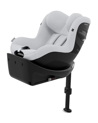 Cybex Sirona Gi i-Size Baby Car Seat-Convertible (Forward & Rear Facing)-360 Degree Rotation-5 Positions Recline in Both Mode-For 3M to 4Y (Upto 20 Kg)-Fog Grey